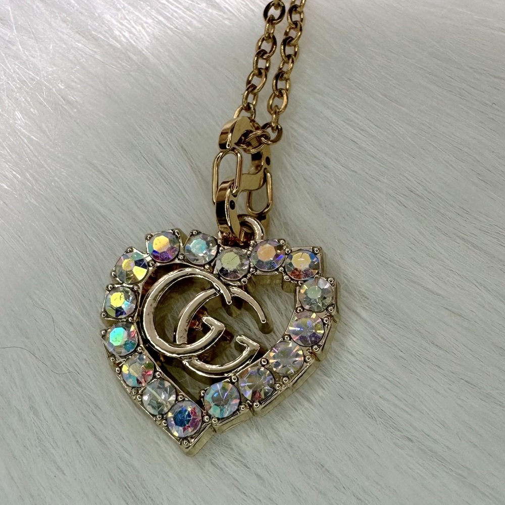 Iridescent Rhinestone Zipper Pull - Picture 5 of 9